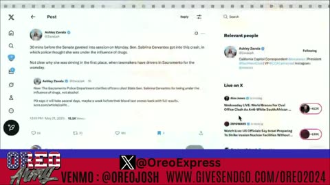 Legacy Media Hide South Africa Genocide - CA Dem DUI - Capitol Hill Hearings - More