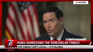 Rubio Addressing The Venezuelan Threat