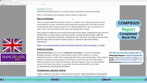 Student Work (Report) | COMP5020 Final Report - Cloud Load Balancing & Simulation | Manchester