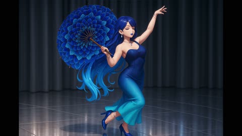Blue petals V11