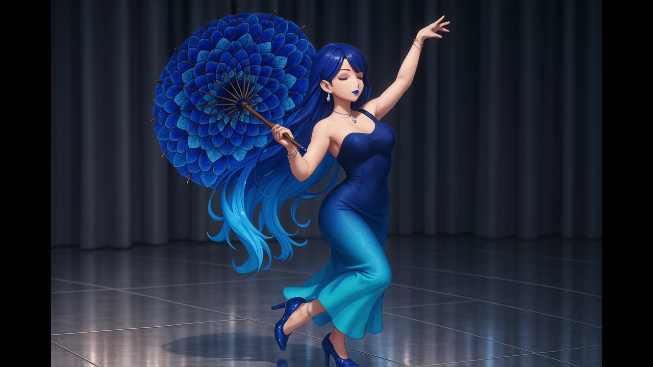 Blue petals V11