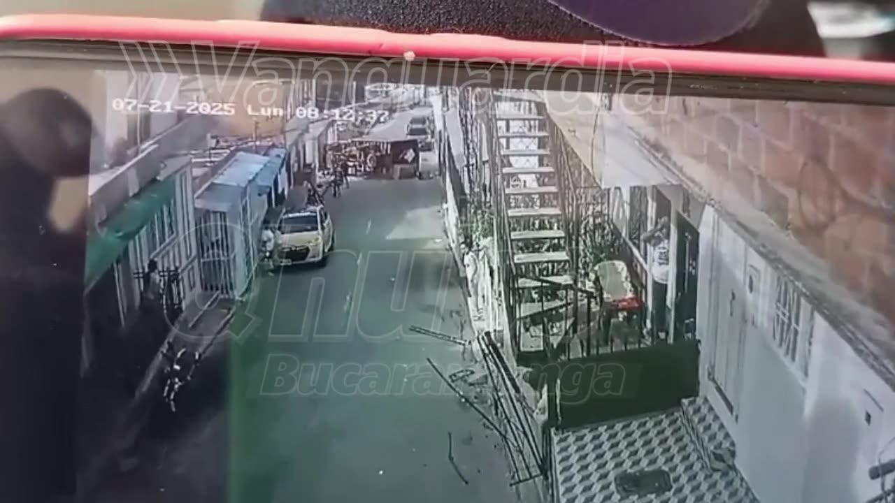 Accidente de turbo en Floridablanca