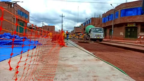 🏗️🚧👷Pavimentación Av. Perú - San Román - Juliaca 👷🚧🏗️ [18 Ene 2025]