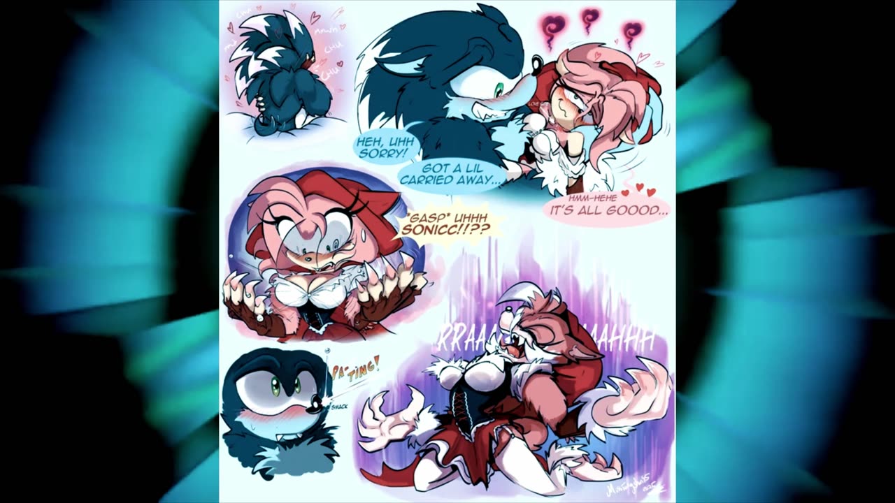 sonamy comic big bad wolf # 2