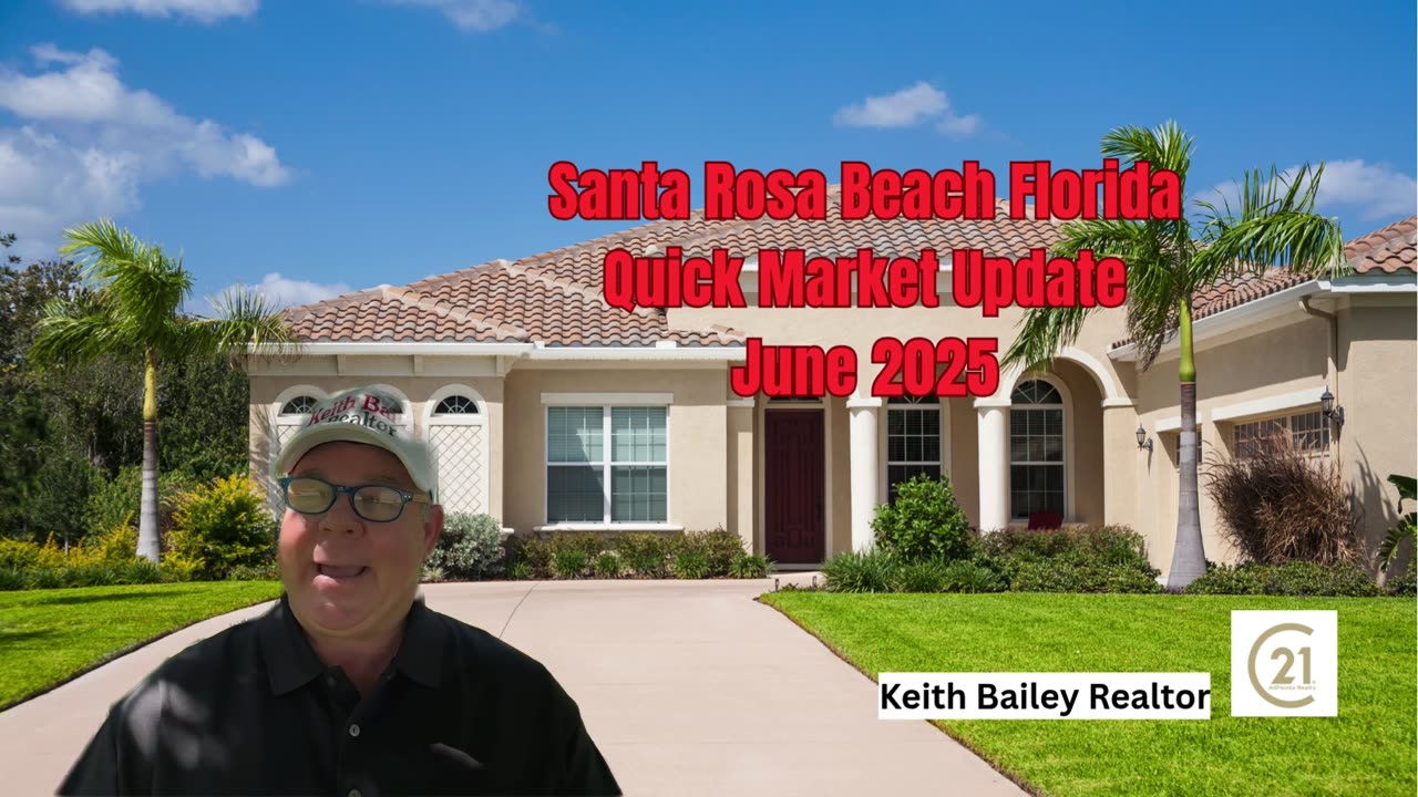 Santa Rosa Beach Fl Market Update June 2025