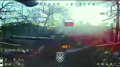 Ukrainian Attack Drones Lighting Up a Russian Tank + More