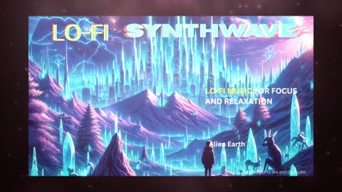 lo-fi synthwave - 2 Hours of Futuristic Music for Rest and Relaxation