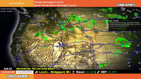 🚨 LIVE: Tornadoes, Damaging Winds & Hail Today!