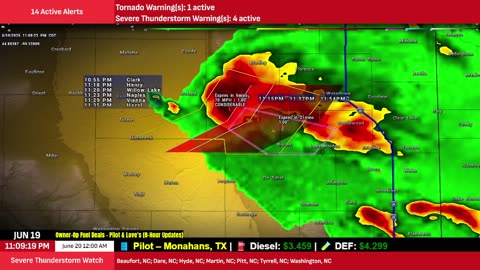 🚨 LIVE: Tornadoes, Damaging Winds & Hail Today!