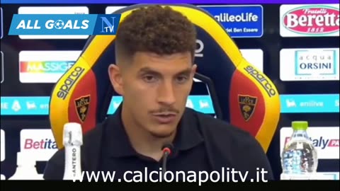 Lecce-Napoli 0-1 3/5/25 conferenza stampa Giovanni Di Lorenzo