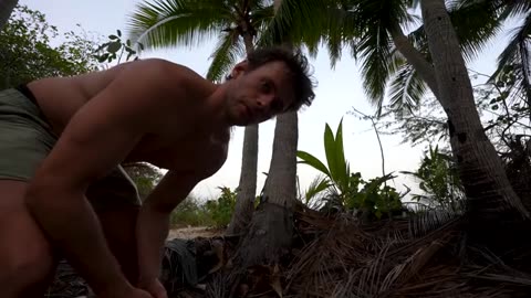 5 Days Solo Island Survival No Food, Water, or Shelter_part4