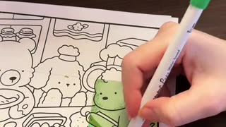 The Perfect Screen-Free Hobby: Our New 'Cosy Friends' Colouring Book!