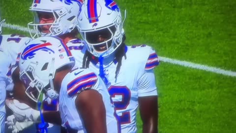 Stephen Gosnell from Pilot Mountain makes a catch in Bills preseason game - 4 catches for 30 yds