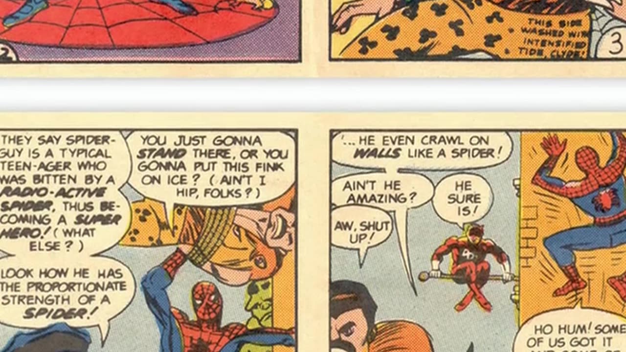 ¿Quién es SPIDER-GUY? Una Araña Que Fue Mordida Por Un Adolecente #spiderverse