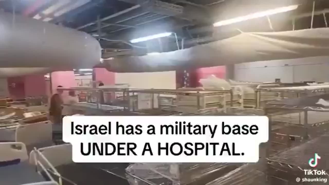 Israel was using the military hospital as a military base of operations.