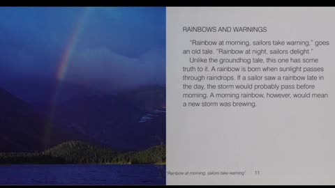 Studying Weather : Weather Signs