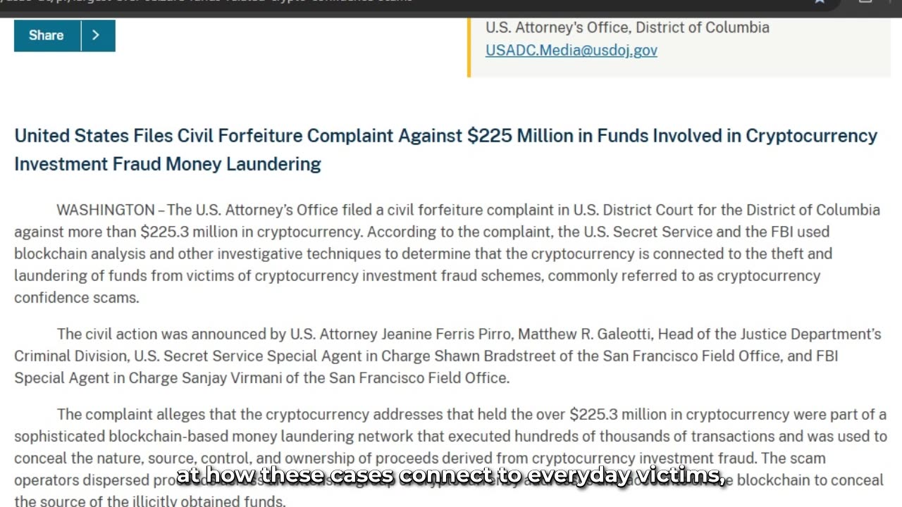 Part 3. DOJ vs. AWS Crypto Fraud | The Largest Pig Butchering Seizure in History