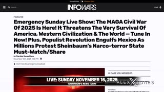 Alex Jones Show 24/7 • INFOWAR LIVE