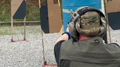 CZ P-10C: IDPA Stage with Cover and Footwork