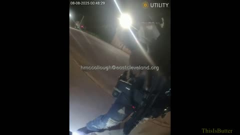 East Cleveland body camera shows moments officers were shot