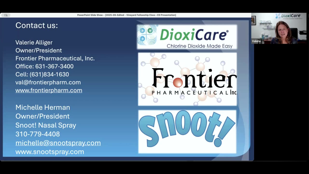 THE "UNIVERSAL ANTIDOTE" ~ SIMPLIFIED BY FRONTIER PHARMACEUTICAL
