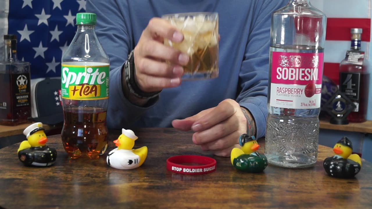 William Dougherty - Sobieski Raspberry Vodka & Sprite + Tea