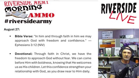 Riverside Morning Ammo Daily Devotional 8.27.25