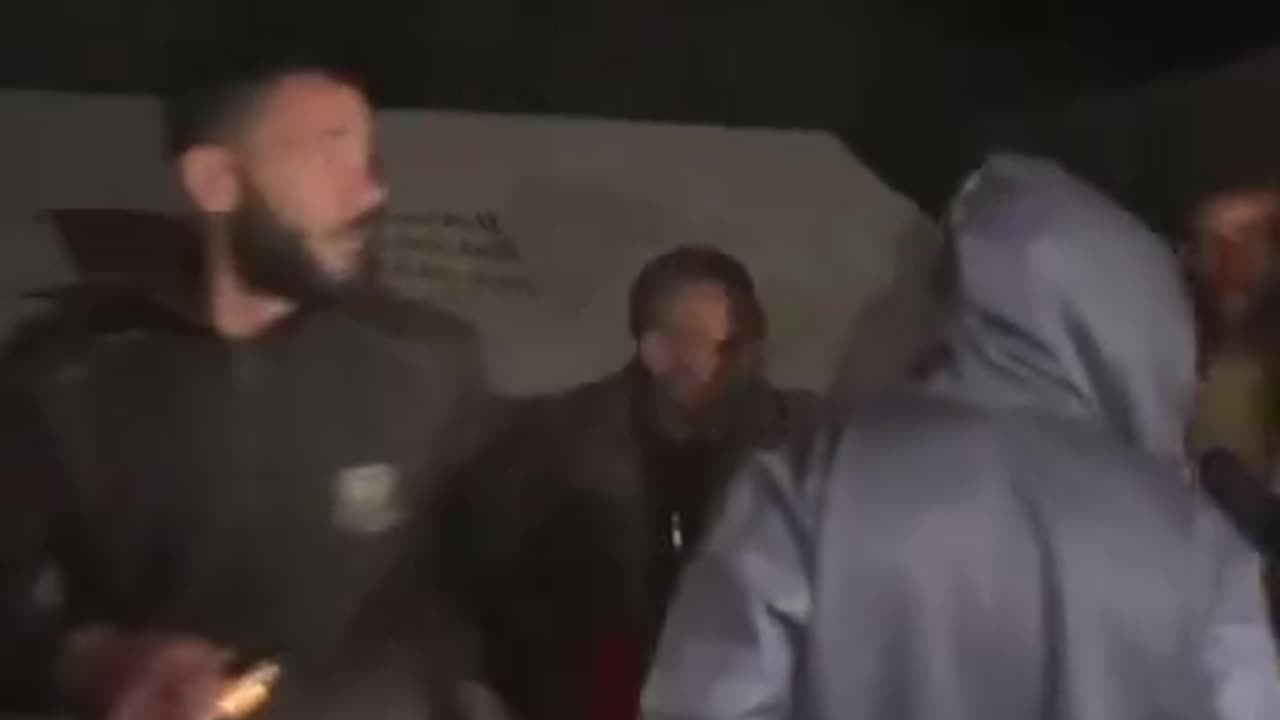 The moment an Israeli military aircraft targeted the Baptist Hospital