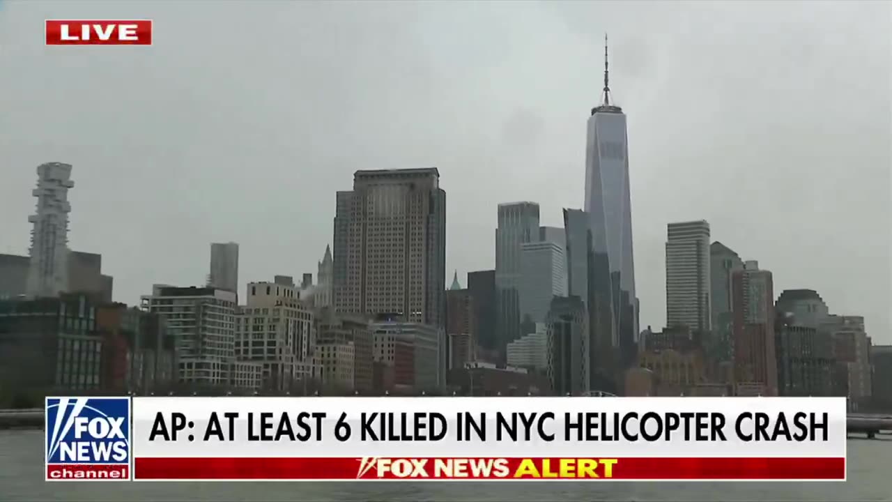 Reports at least six people are dead after today’s helicopter crash into the Hudson River