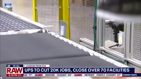 [2025-04-29] UPS to cut 20,000 jobs amid reduced Amazon deliveries