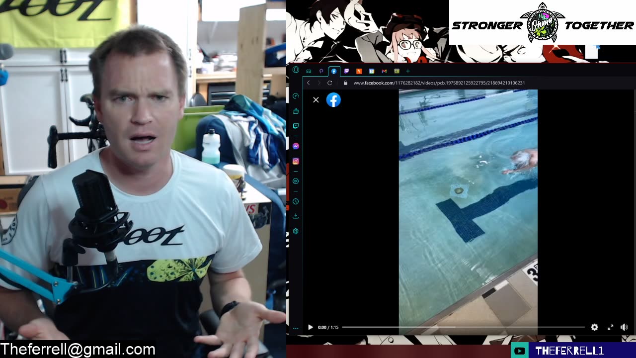 Anthony Swim Technique Review Video