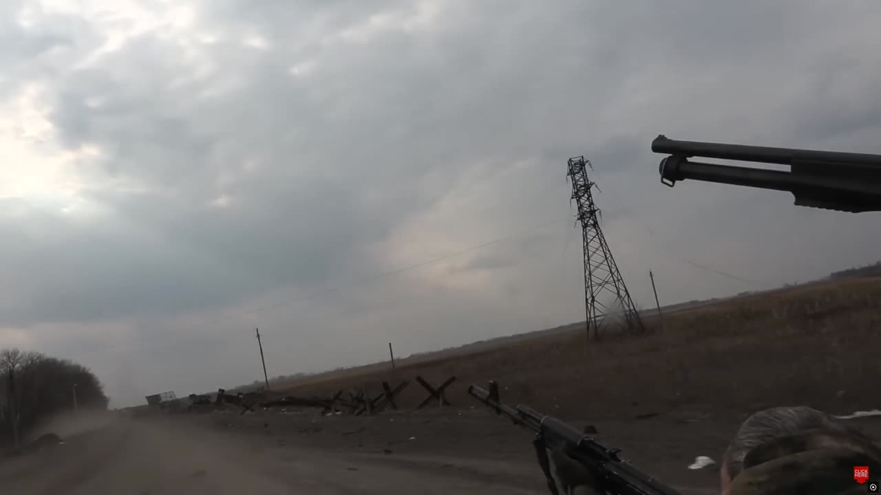 Russian soldiers together with Patrick Lancaster survive a Ukrainian FPV drone attack in Kursk