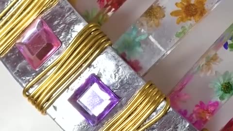 Fashion meets flowers! Creating a lovely epoxy crown 👑🌸
