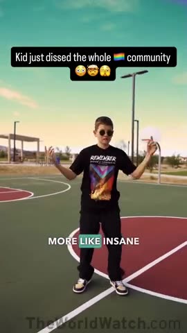 The kids are now DISSING the LGBTQ community..good to see