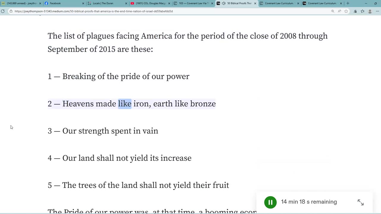 50 Proofs that America is the End-Time, Regathered House of Israel