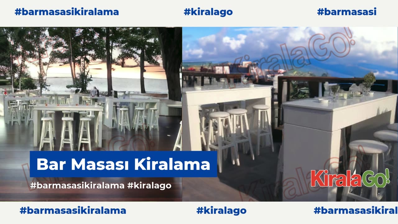 bar masasi kiralama