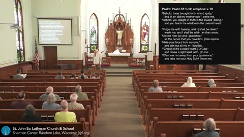 St. John Lutheran Church & School - Random Lake, WI Live Stream