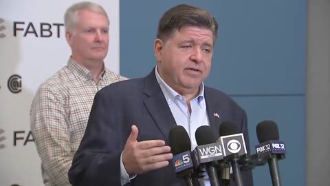 JB Pritzker Blames Trump For Charlie's Death