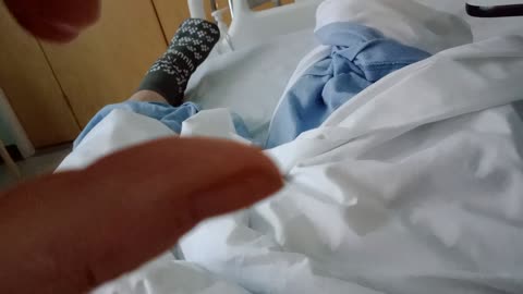 keep the stickers on and needles inserted, #NHS
