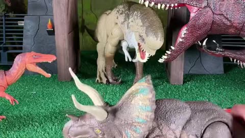 3 Jurassic World Rebirth Dinosaur Toy Unboxed 2025 Mattel Gigantic Tracker Tyrannotitan DREX #shorts