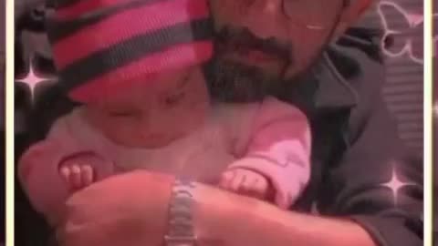 Innocent Fairy Faiqua with Papa & Grandpa - Masum si pari Faiqua apne Papa aur Grandpa ke sath #fyp #fypviralシ #foryou
