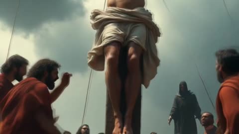 They Whipped God Then Hung Him.