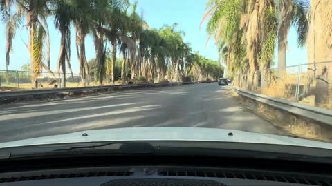 Day Drive by Car – Tremestieri Etneo to Catania, Sicily Italy – September 8, 2025