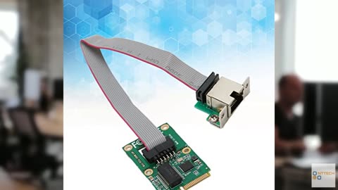 Mini PCIe Network Controller, PCI Express Ethernet with RJ45 LAN NIC, Gigabit Et