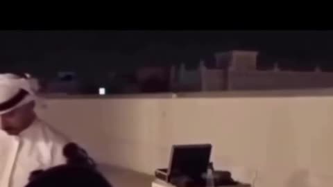 Actual recording from an amateur telescope owner looking at the moon