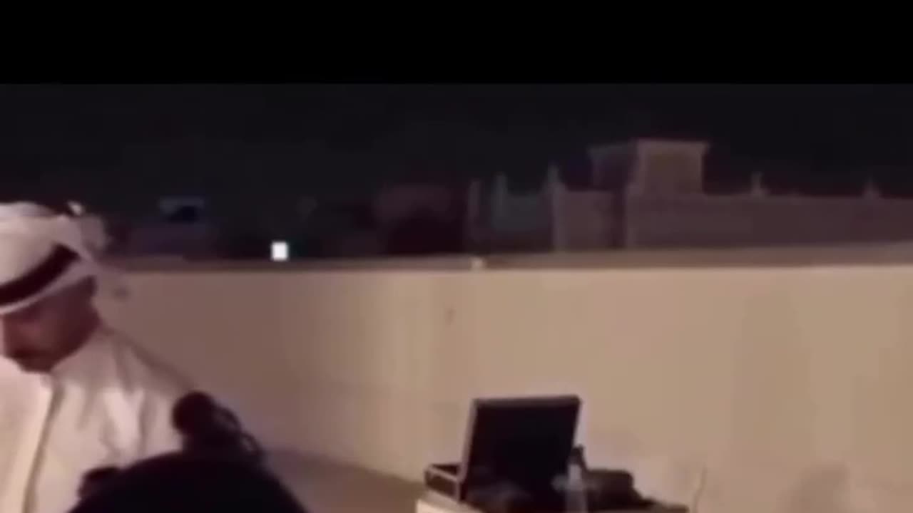 Actual recording from an amateur telescope owner looking at the moon