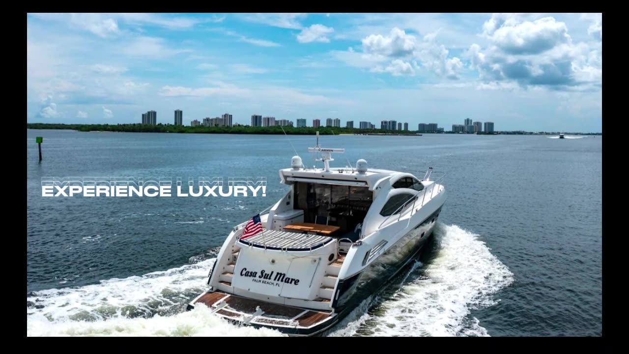 64' SunSeeker - Yacht Rental in Jupiter, Florida🛥️🌏❤️