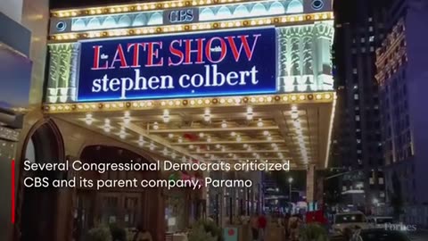 Democrats React To Stephen Colbert 'Late Show' Cancellation