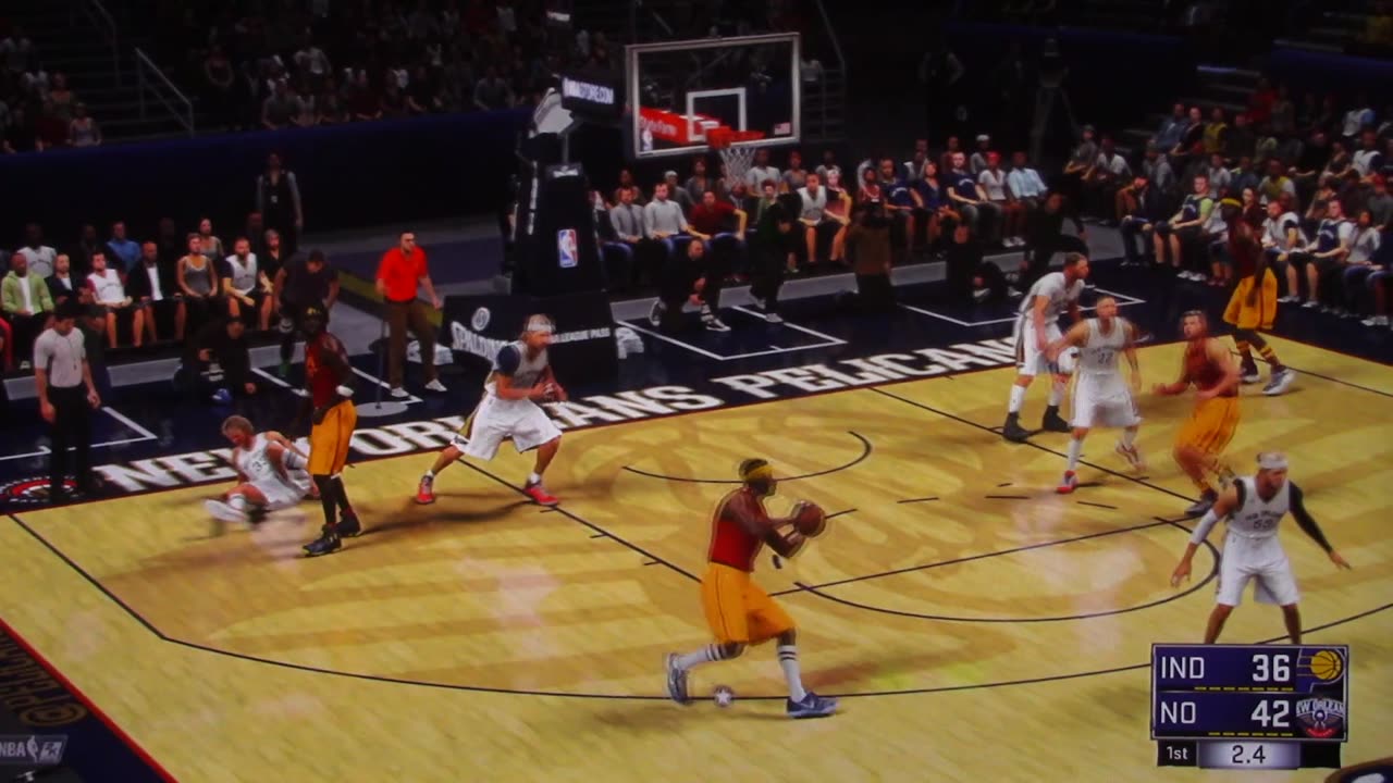 NBA2K: Indiana Pacers vs New Orleans Pelicans (Buzzer Beater)