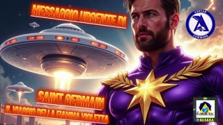 🟣⚡️🟣IL VIAGGIO DELLA FIAMMA VIOLETTA: MESSAGGIO URGENTE DI SAINT GERMAIN.